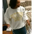 Ciara Miller Better Days Print Sweatshirt
