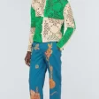 access-daily-2025-scott-evans-green-and-ivory-crochet-knit-shirt