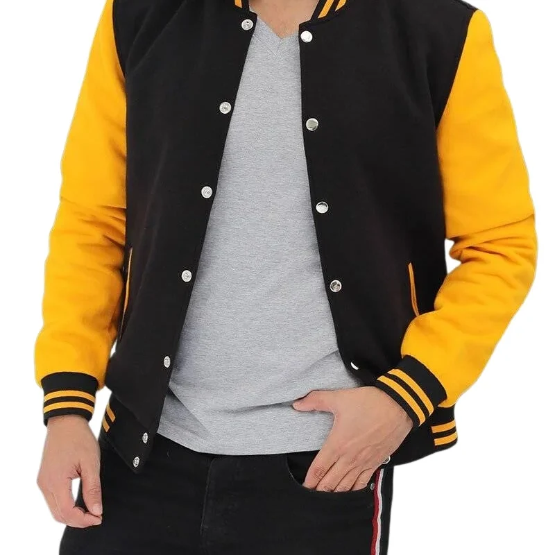 black-and-yellow-varsity-jacket-baseball-letterman-style black-and-yellow-varsity-jacket-baseball-letterman-style