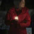 kim-matula-the-finnish-line-red-puffer-jacket