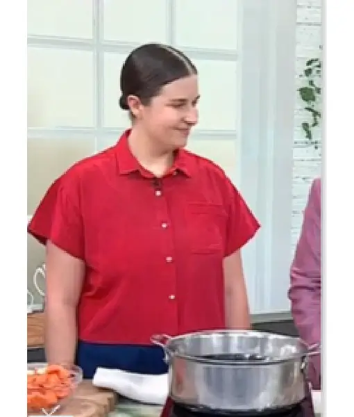 the-today-show-hailee-catalano-red-cropped-shirt