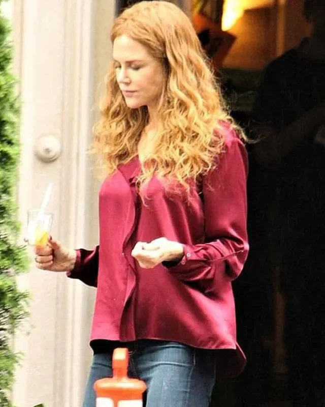 the-undoing-nicole-kidman-red-silk-shirt the-undoing-nicole-kidman-red-silk-shirt