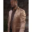 the-young-and-the-restless-jermaine-rivers-tan-velvet-blazer