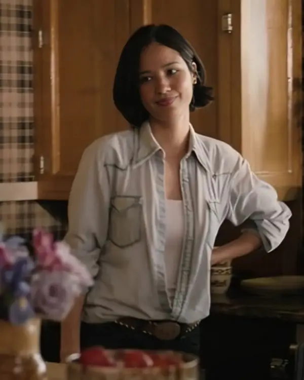 yellowstone-monica-dutton-white-denim-shirt yellowstone-monica-dutton-white-denim-shirt